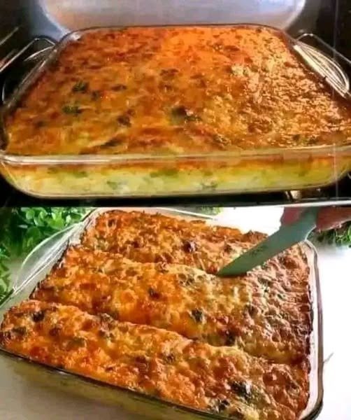 Blue Lasagna with Cordone Chicken