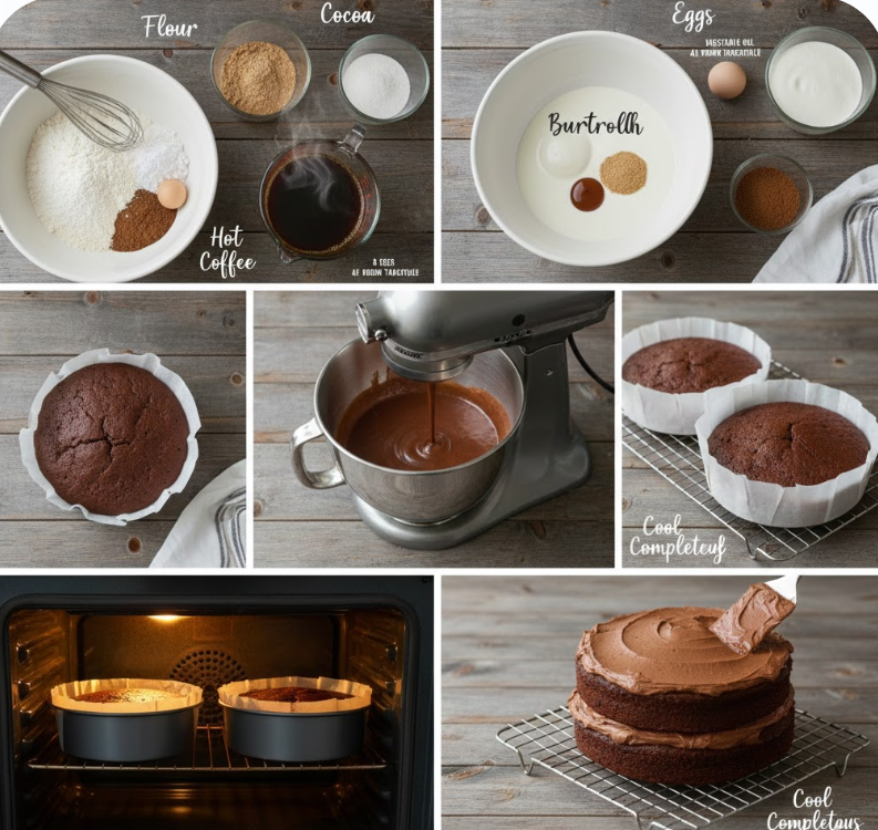 Decadent Chocolate Layer Cake Recipe