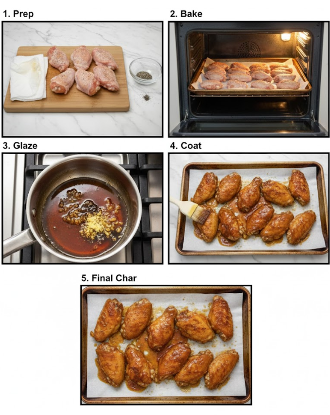 Best Easy Baked Sticky Honey Garlic Chicken