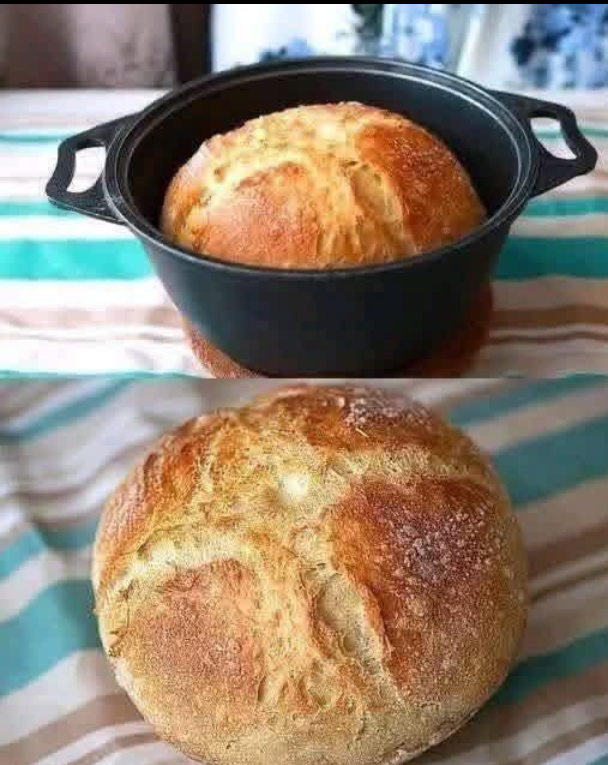 No-Knead Dutch Oven Bread