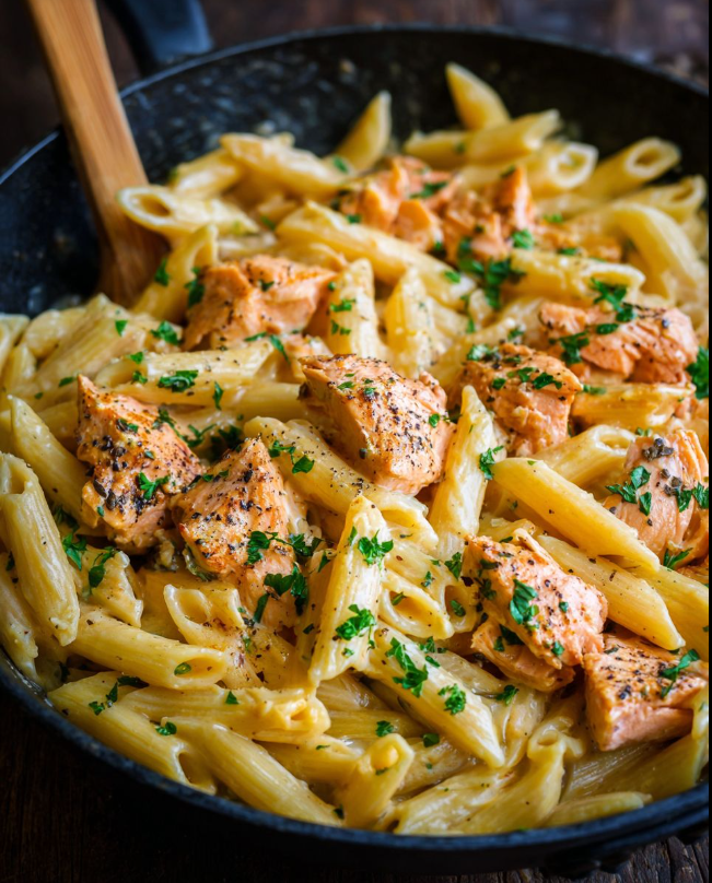 Creamy Salmon Pasta