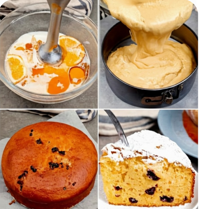 Orange Chocolate Chip Cake