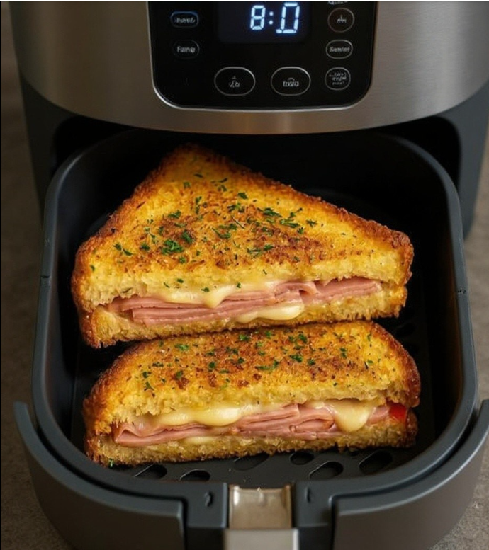 Air Fryer Grilled Ham