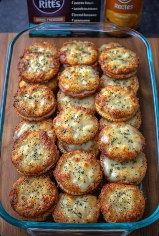 Ritz Cracker Party Sandwiches