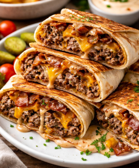 The Cheeseburger Crunch Wrap