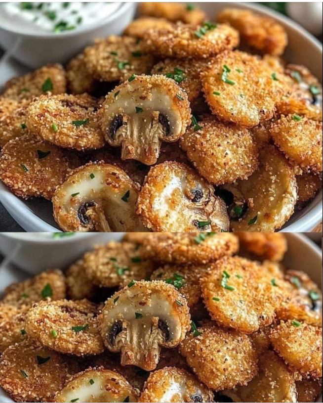 Crispy Fried Mushrooms Recipe