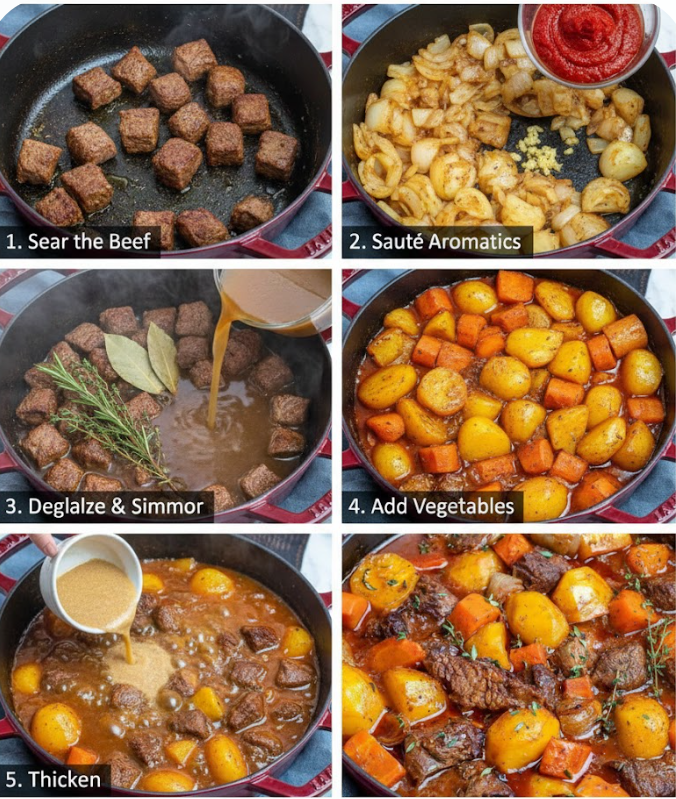 Hearty Beef & Potato Stew