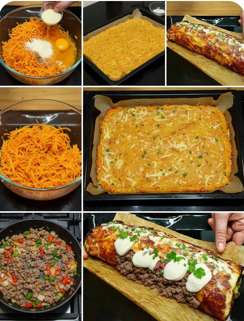 Sweet Potato Rocambole 