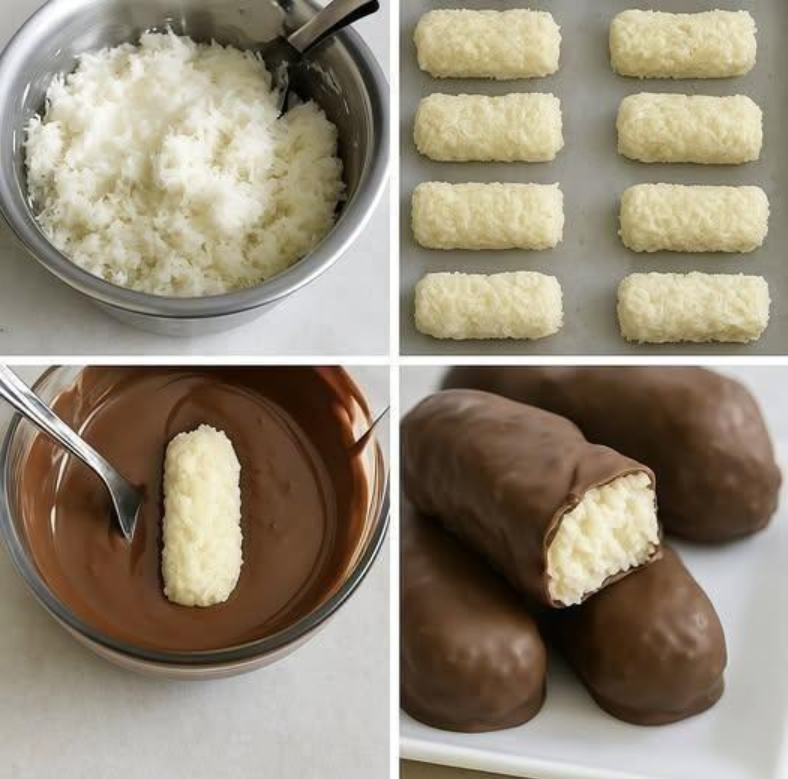 Homemade Bounty Bars